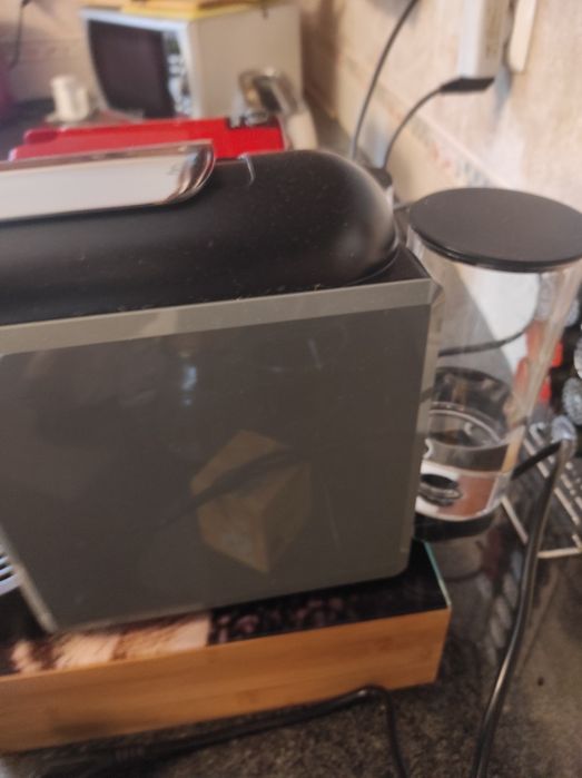 Máquina de café delta Q mini cool cinzento