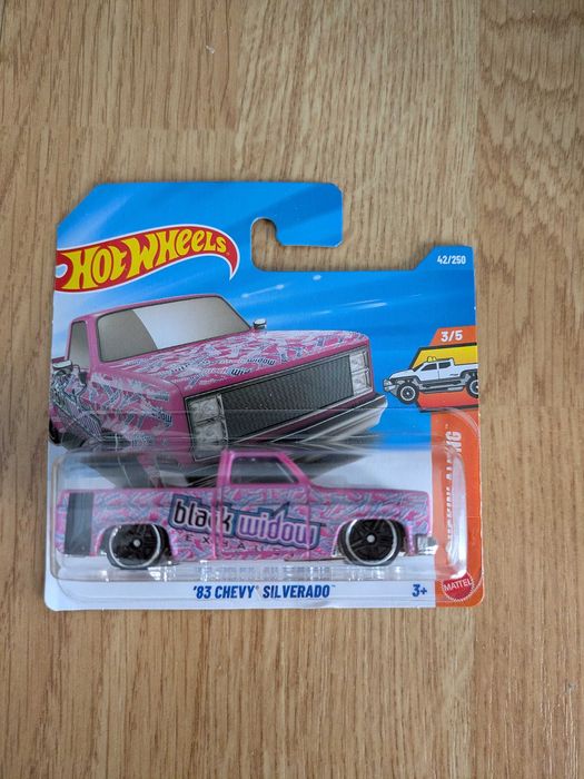 Hot Wheels ’83 Chevy Silverado – Black Widow