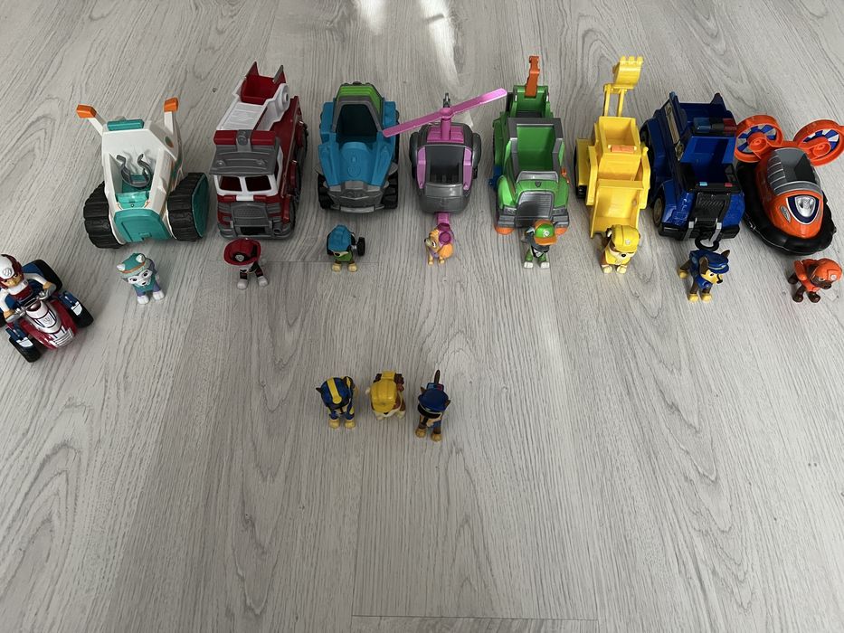 Pojazdy Psi patrol