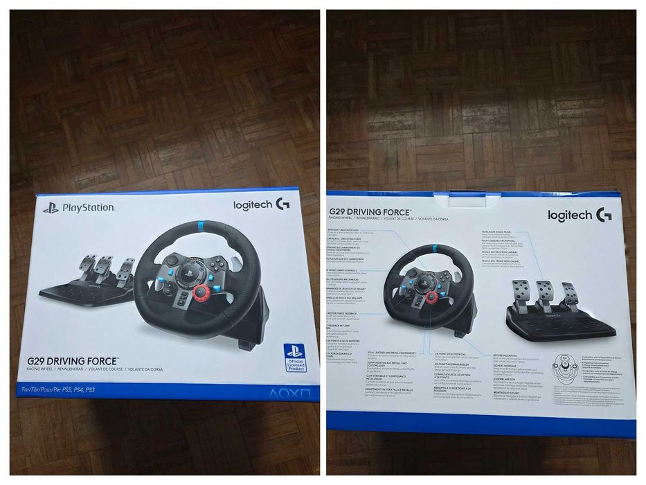 Logitech G29 c/pedais+Playseat Challenge X Logitech G Edition