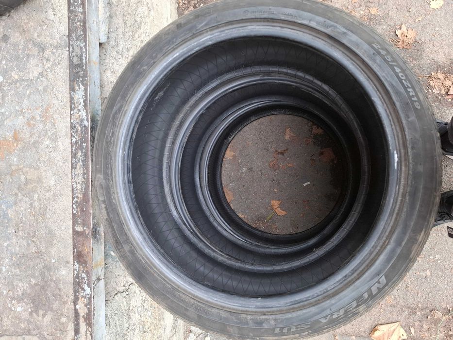 Шины 245/40 19 пара goodyear runflat nexen nferro 17 год без поврежд