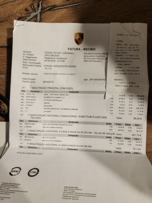 Panamera S híbrido só 77.000 km nacional ano 2014 como novo todas as revisões na Porsche Aceito retoma
