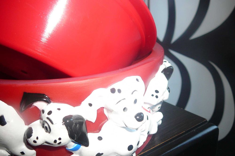 Nowa   Miska   2 szt Dalmatyńczyki Nowe + gratis torba