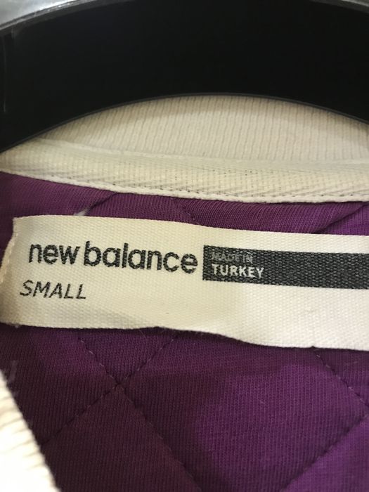 Стьобана куртка-бомбер New Balance (оригінал) / Бейсбольна куртка