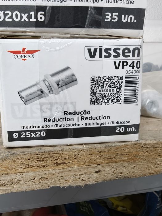 Acessórios canalização multicamada