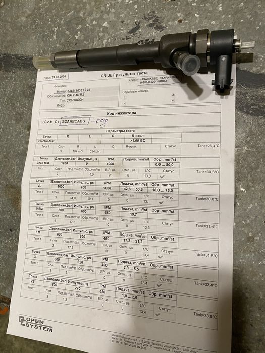 Форсунки топливні дизельні бмв, шкода, ауді,крафте,івеко