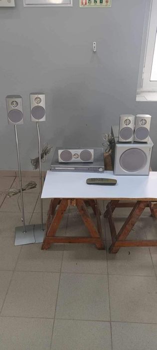 Sistema DVD com Home Cinema