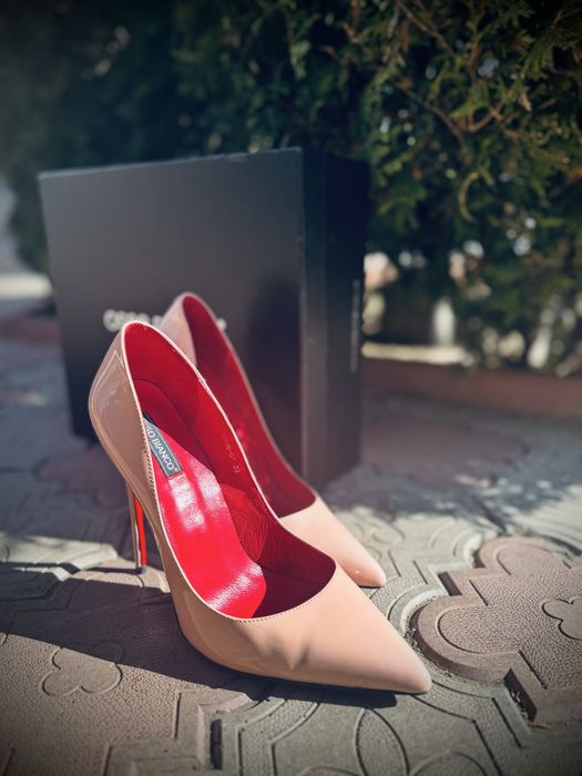 Шкіряні туфлі лодочки