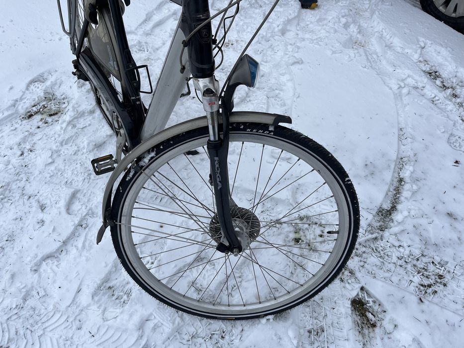 Rower elektryczny Koga Miyata Tesla uszkodzona