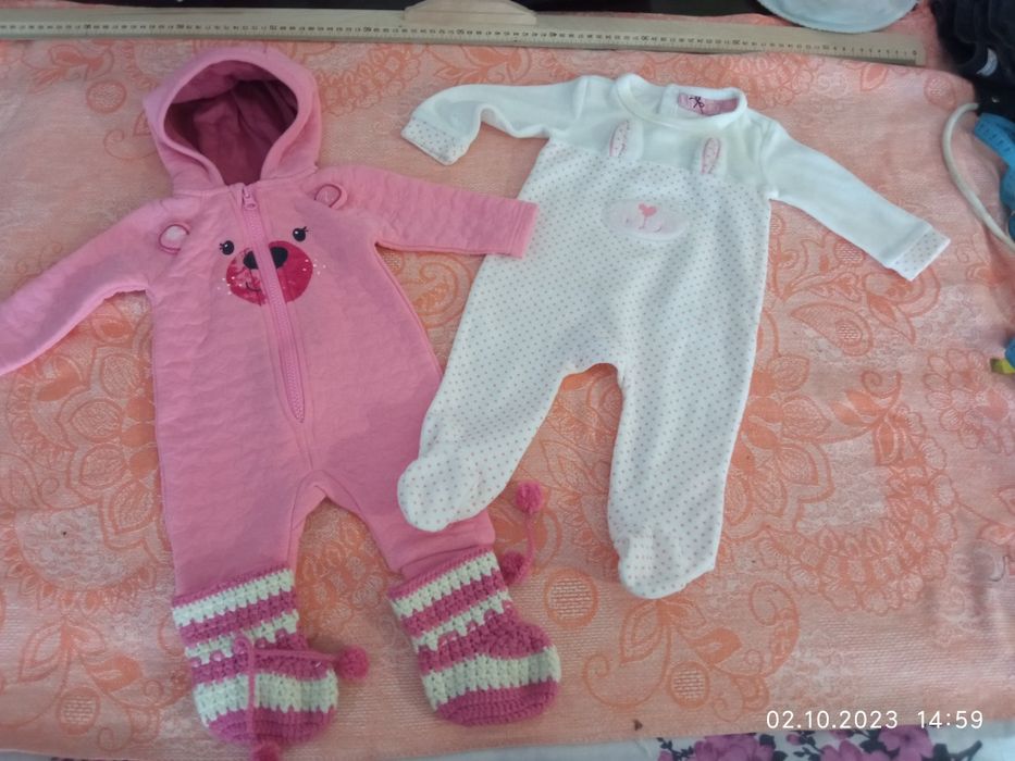 Дитячі теплі речі від 3 місяців