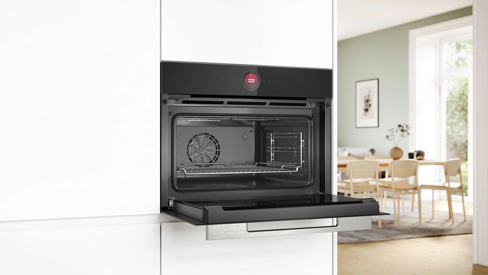 Serie 8 Forno compacto integrável 60 x 45 cm Preto CBG7341B1