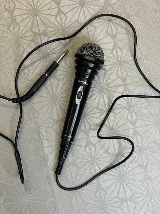 Mikrofon PHILIPS SBC MD110 – dynamiczny, sprawny | vintage look