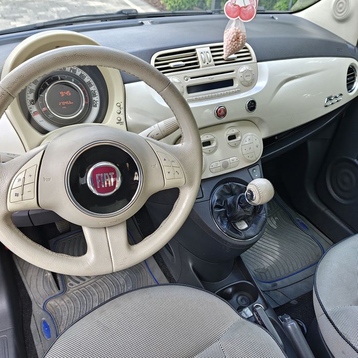 Fiat 500 perłowy oszczędny
