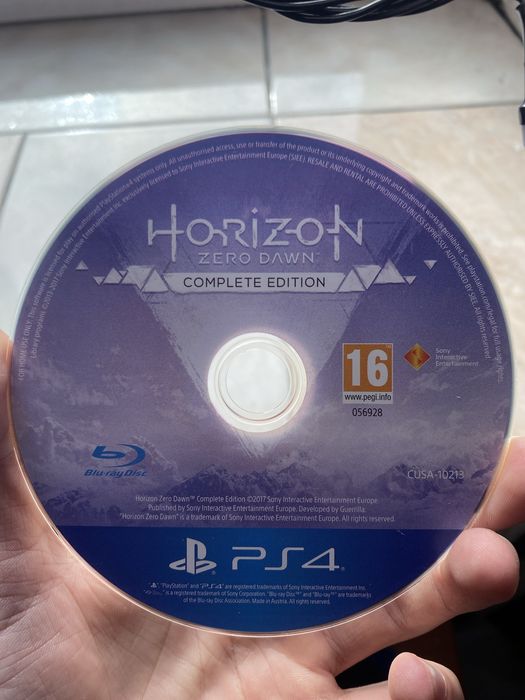 Продам диск с игрой для пс4