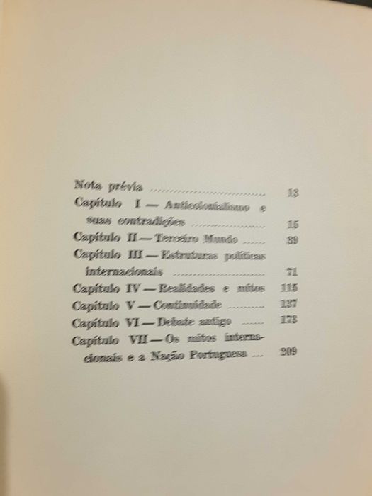 A Dominação Ingleza / Xeque-Mate a Goa/ F. Nogueira: Terceiro Mundo
