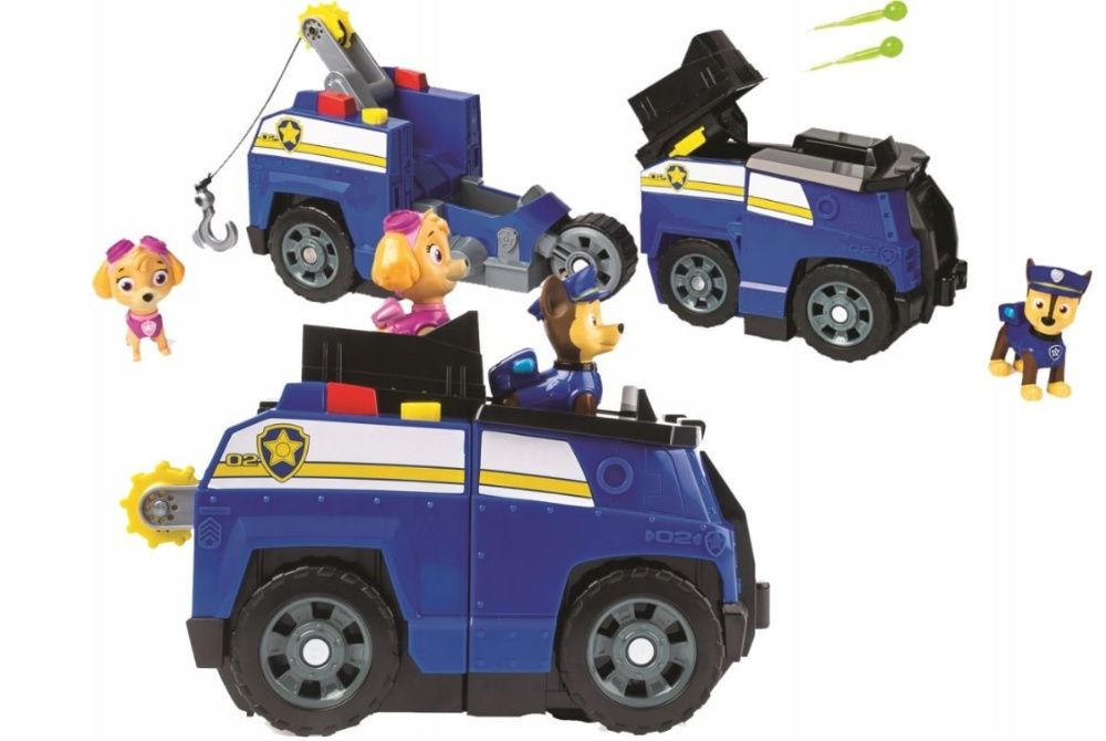Figurka z pojazdem Psi Patrol Chase Sky Spin Master