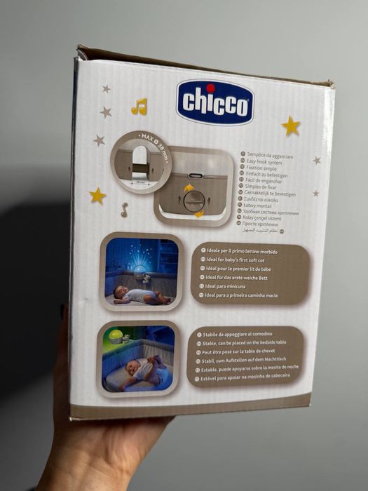 Нічник Chicco First Dreams проектор зірочок класична музика Next2Stars