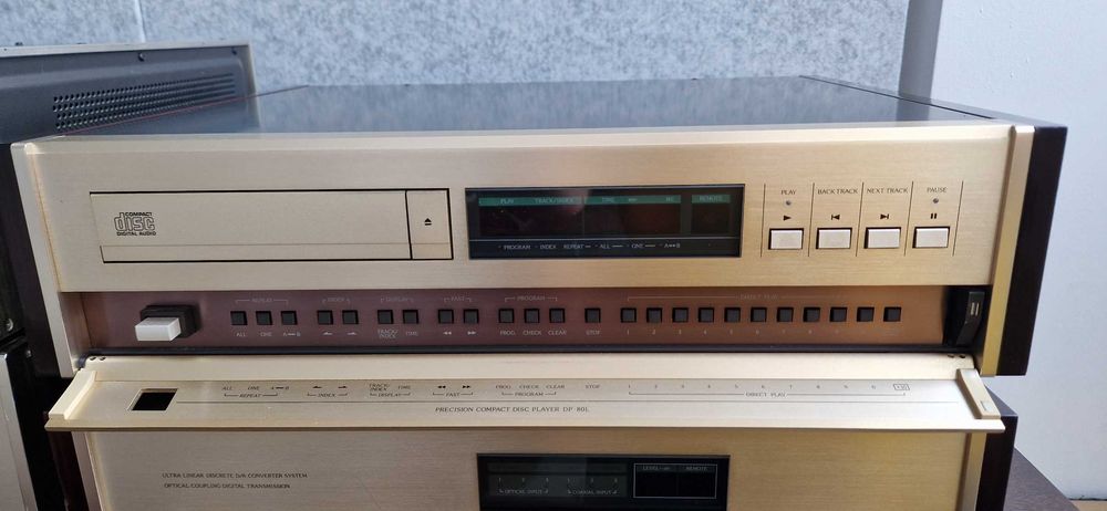 Accuphase DAC DC-81L + Transport DP-80L – referencyjny zestaw Hi End - UNIKAT !