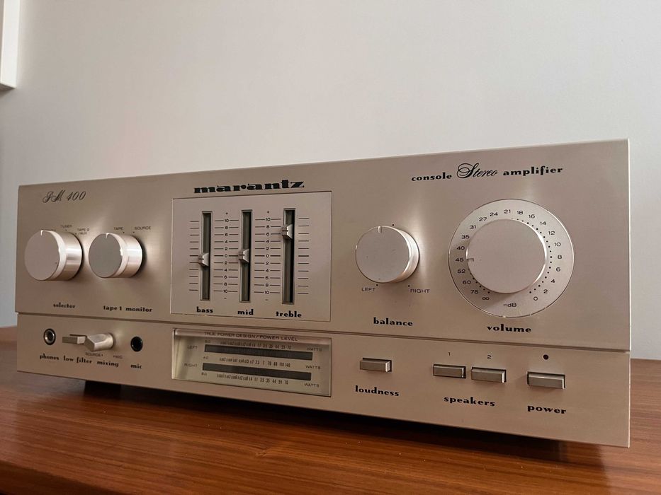 Amplificador Marantz PM 400 Anos 80