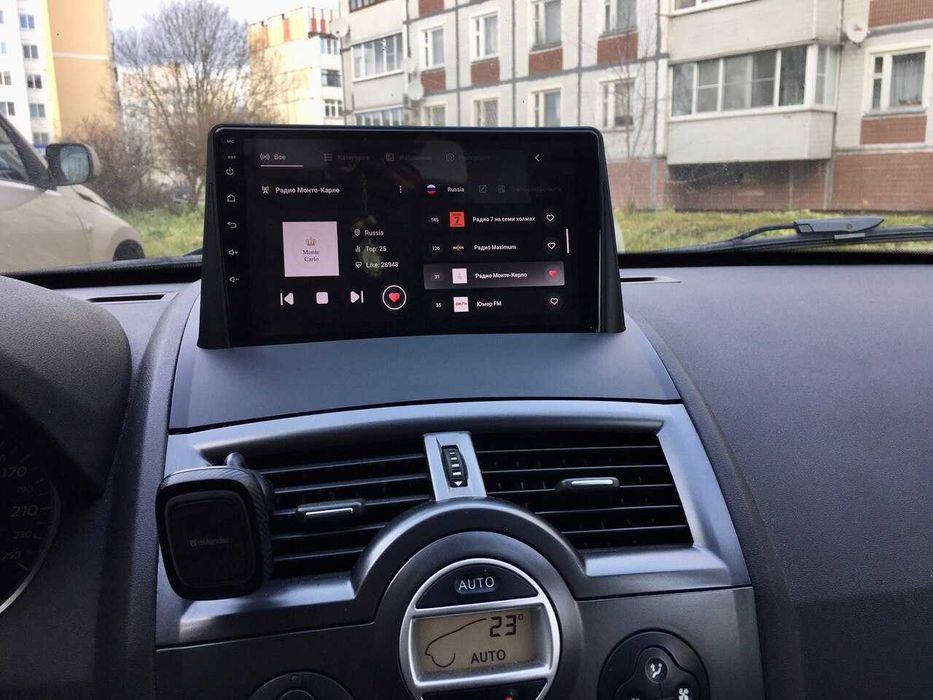 Магнитола android для Renault Megane 2, 9 дюймів