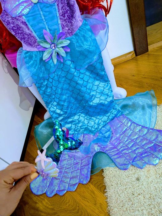 Костюм сукня плаття маскарадний костюм Русалочки русалонька Аріель