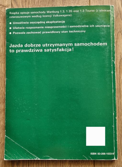 Książka Wartburg 1.3 Krzysztof Trzeciak