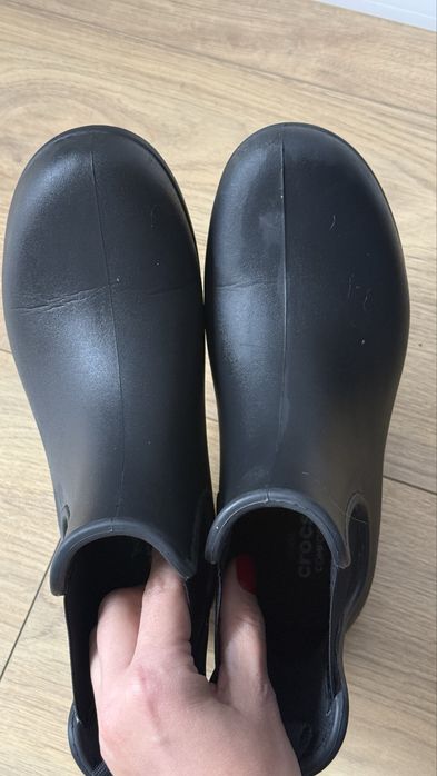 Crocs w9 гумові чоботи