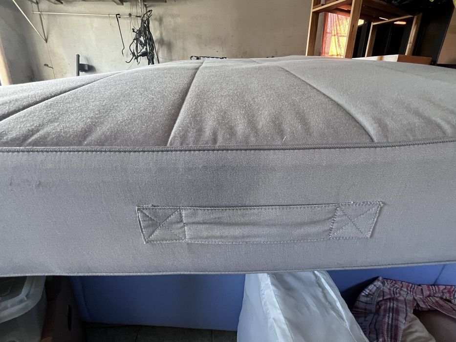 Colchão Cama Casal Cinzento