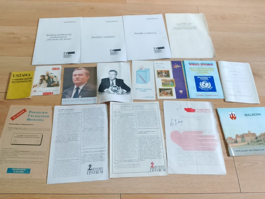 Dokumenty kolekcjonerskie PRL wybory