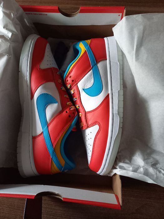 LeBron James X Nike Dunk Low "Fruity Pebvles"