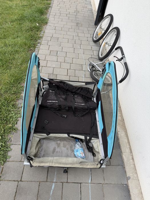 Riksza przyczepka rowerowa wozek
