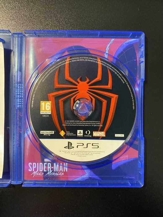 Диск Spider-Man: Miles Morales (PS5)