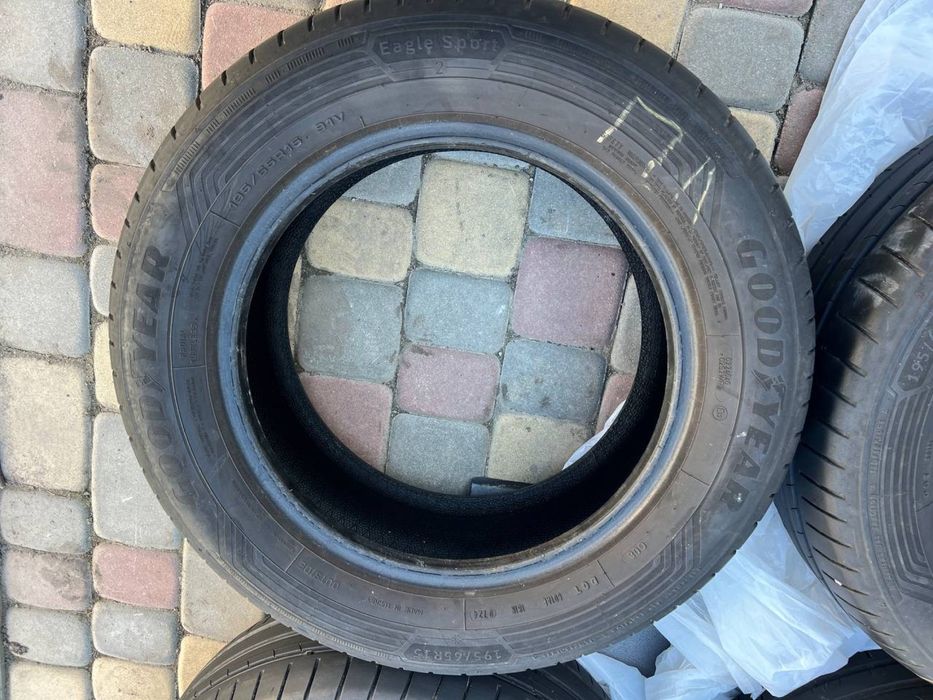 Goodyear 195/65/15 , 24 рік , літня резина, колеса , гума