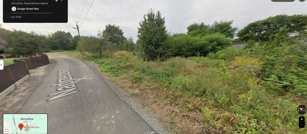 Działka budowlana - Skrzydlów gmina kłomnice - 997 m² - Widok 2
