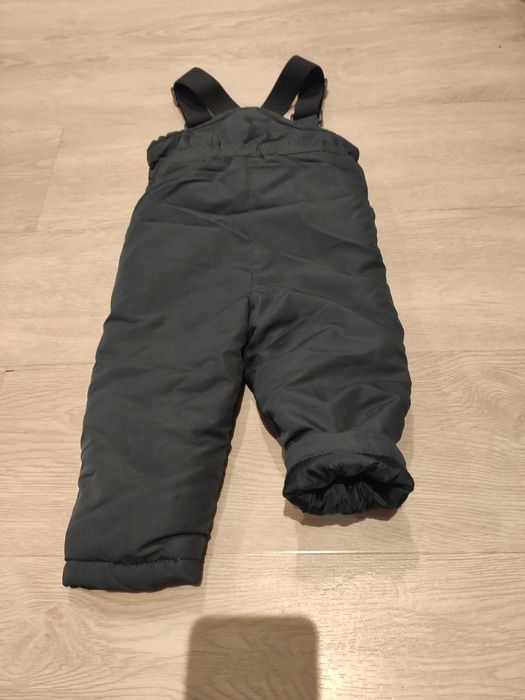 Spodnie dziecięce zimowe ocieplane narciarskie rozmiar 74