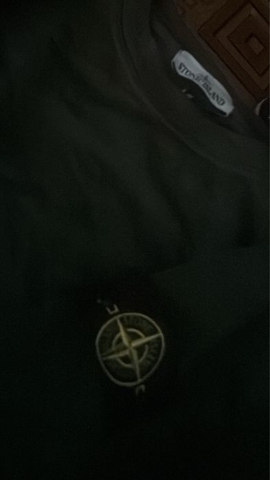 stone island в зеленем цвете