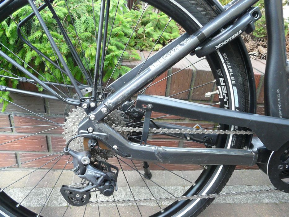 Rower elertryczny FLYER Amacher 28"/47 Szwajcar .b.mocne wspomaganie