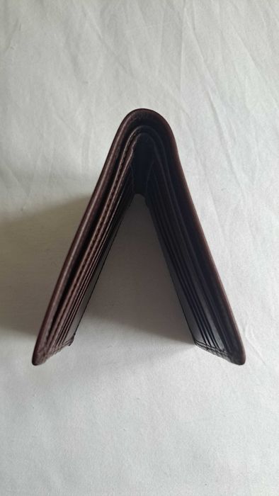 Carteira para Homem - Castanho Liso - Nova