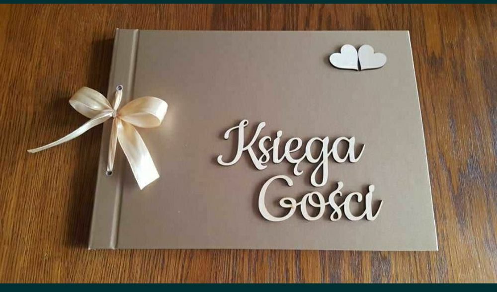 Skrzynka na koperty + księga gości