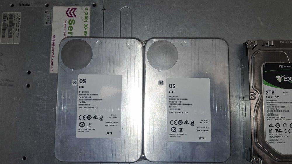 HDD Enterprise Class 2TB-8TB SATA III 3.5"