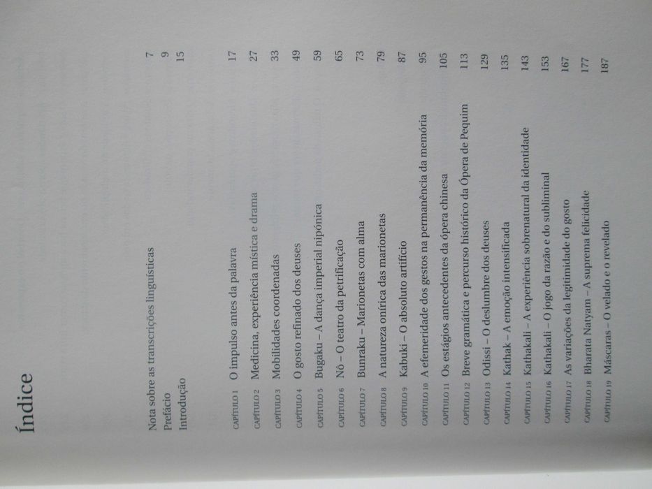 Estudos sobre Artes Cénicas Asiáticas