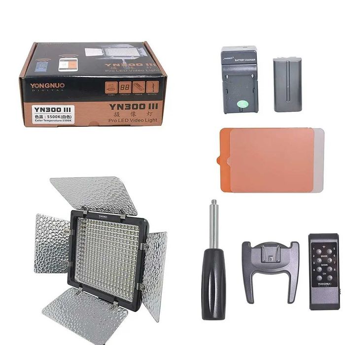 Комплект (набір) "LIGHT M" - світло Yongnuo YN-300 III (3200-5500K)