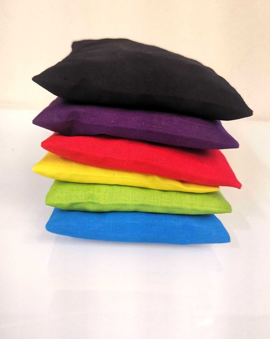 Woreczki sensoryczne 6szt Różne wypełnienie+woreczek zbiorczy