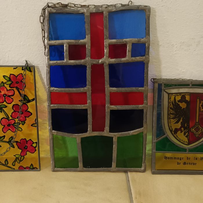 Witraże szklane zestaw