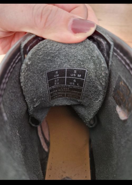 Buty Dr. MARTENS Unisex r 37 skóra naturalna