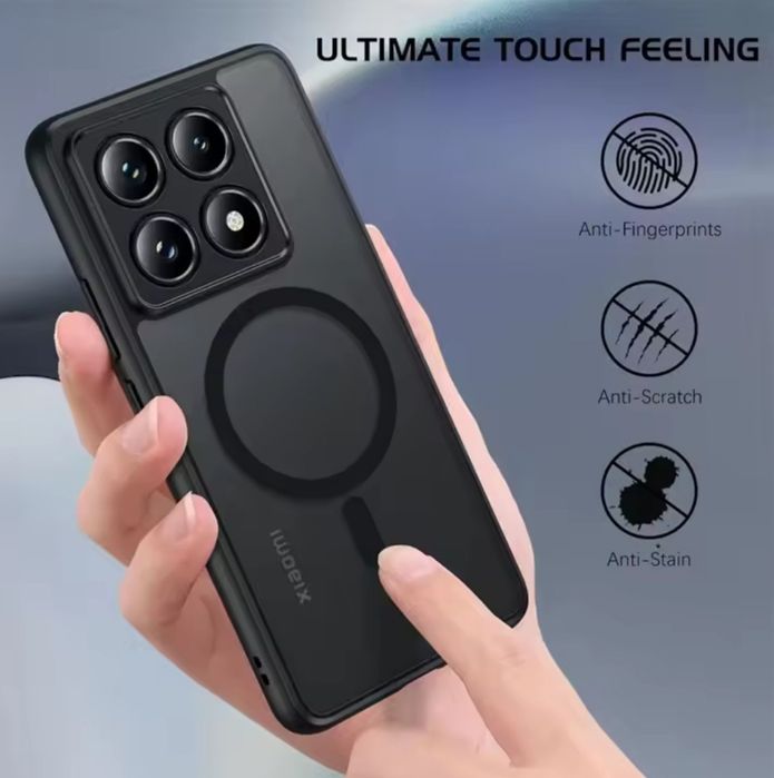 Matte Case with MagSafe for Xiaomi 14T Pro / Xiaomi Mi 14T Pro – New – 24 Hours64741111902083123