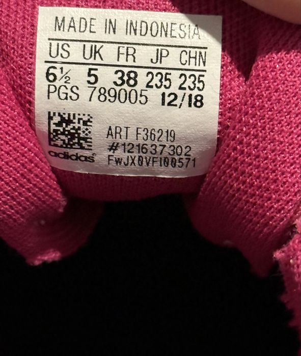 Кросівки Adidas Runfalcon, розміри 37,5; 38, Оригінал!