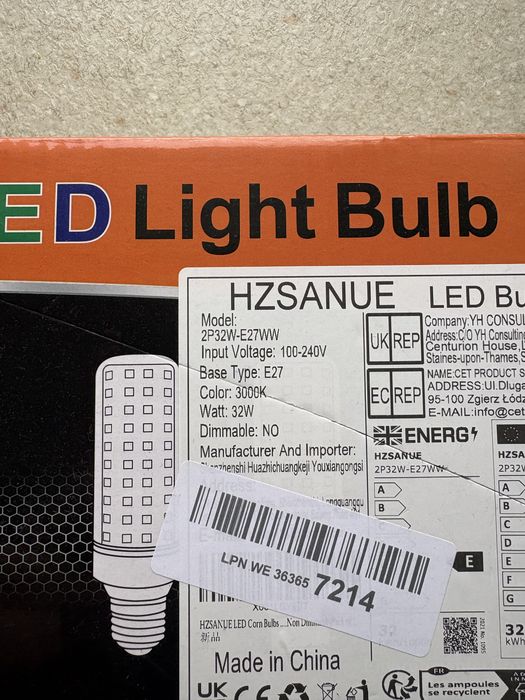 Zarowki led 2 sztuki