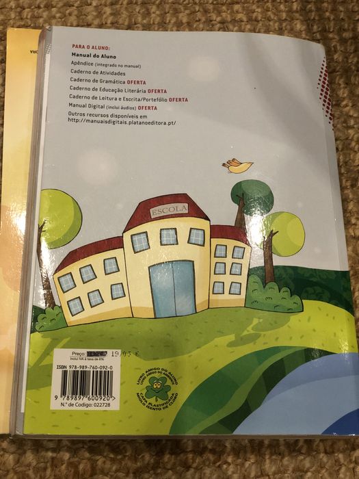 Manual português Palavras em linha 5 ano