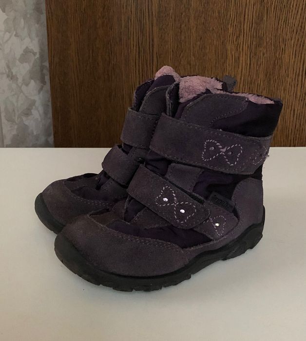 Фирменные термо-ботинки Pepino Sympa-tex, с мигалками при ходьбе! 23 р